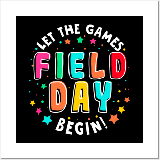 Field Day Let Games Start Begin Kids Boys Girls Teachers Posters and Art